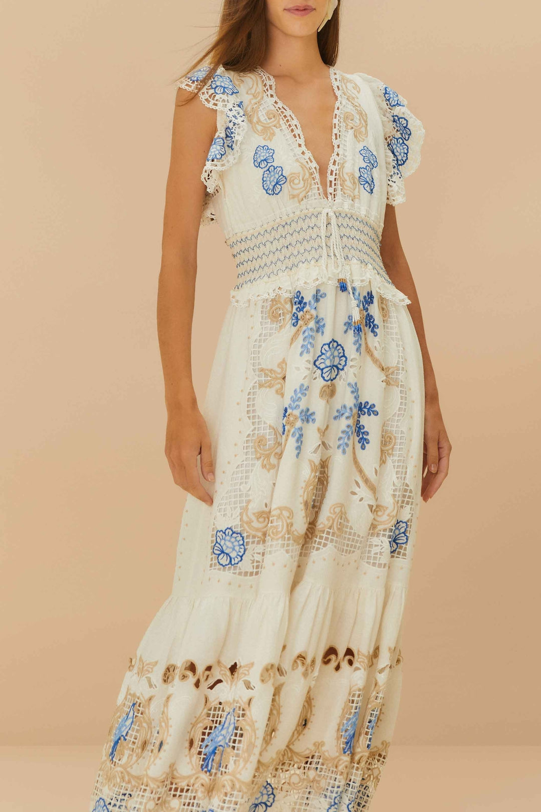 DJV_Off White Robes longues - Off White