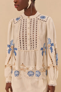 DJV_Off White Chemises & Blouses - Off White