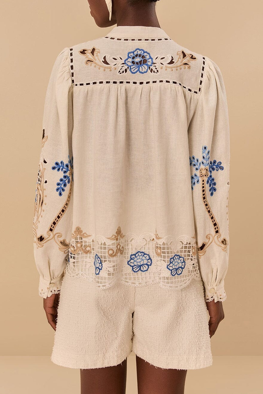 DJV_Off White Chemises & Blouses - Off White
