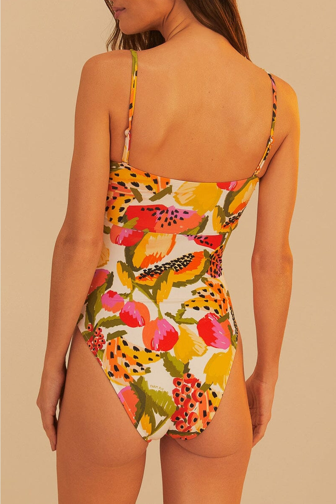 Maillot de bain une pièce Cocktail - Orange