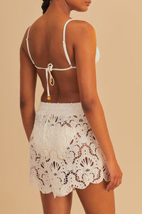 Short Seashell en coton - Blanc
