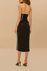 DJV_Black And White Robes midi - Black And White