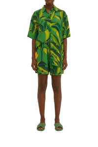 Short unisexe Banana Aquarela - Vert