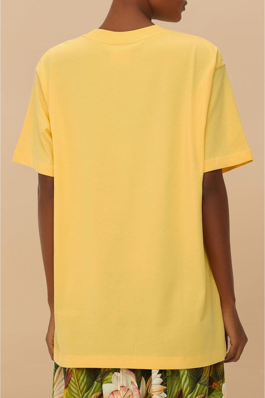Banana Cocina cotton T-shirt - Yellow
