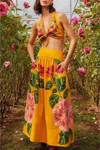 DJV_Spring Awakening Yellow Tops & T-Shirts - Spring Awakening Yellow