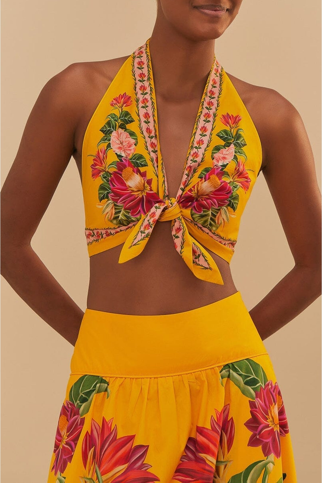 DJV_Spring Awakening Yellow Tops & T-Shirts - Spring Awakening Yellow