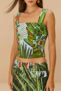 DJV_Amazonia Forest Blue Tops & T-Shirts - Amazonia Forest Blue
