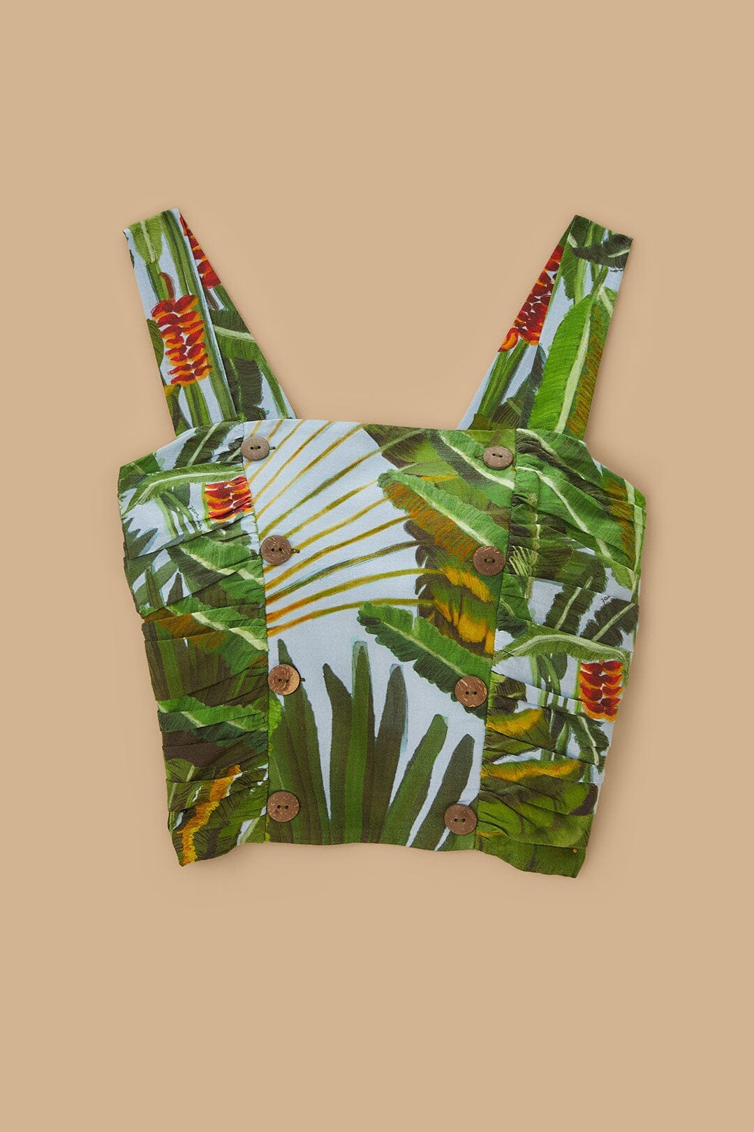 DJV_Amazonia Forest Blue Tops & T-Shirts - Amazonia Forest Blue