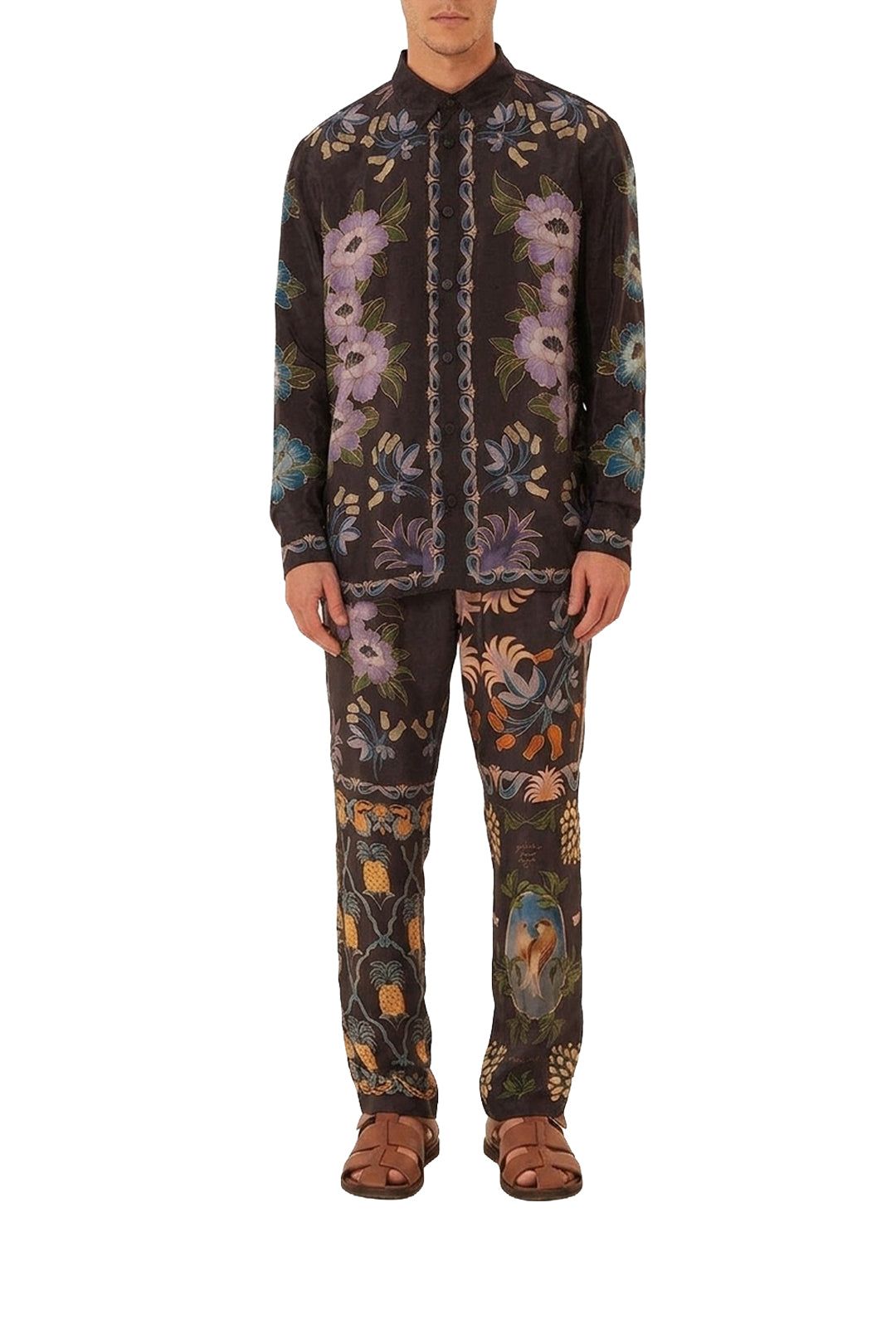 Chemise Winter Garden - Noir