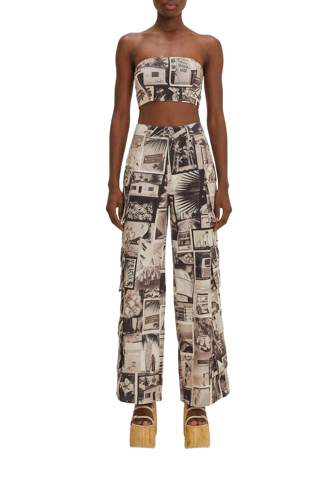 Pantalon Rio en coton - Blanc