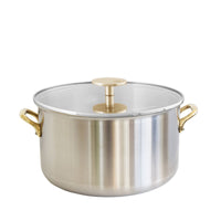 Cocotte 24cm M'URBAN3B en inox avec couvercle