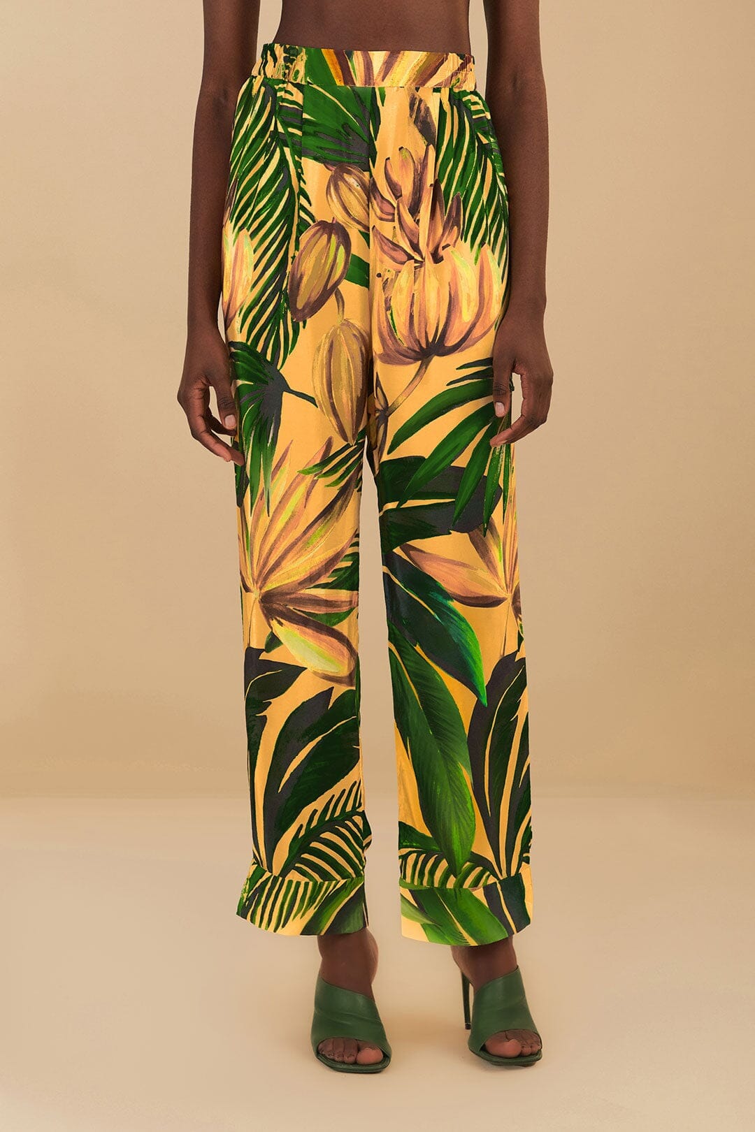 DJV_Bananart Yellow Pantalons - Bananart Yellow