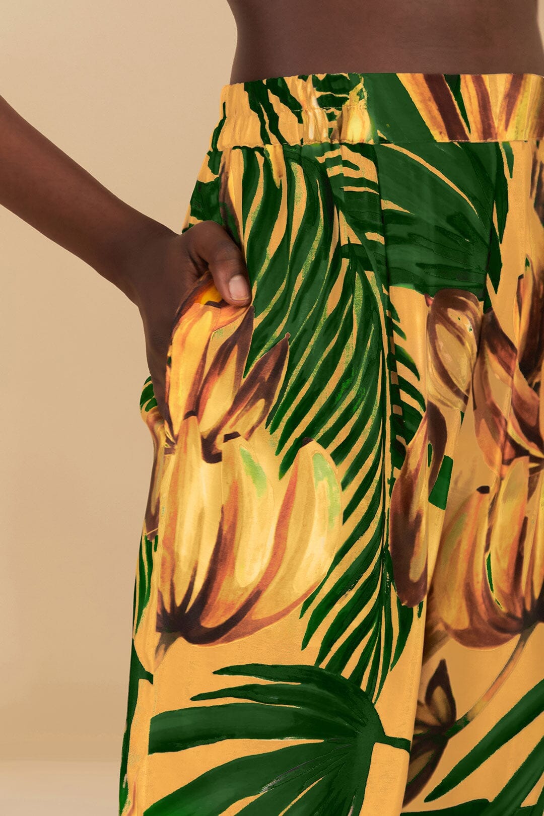 DJV_Bananart Yellow Pantalons - Bananart Yellow