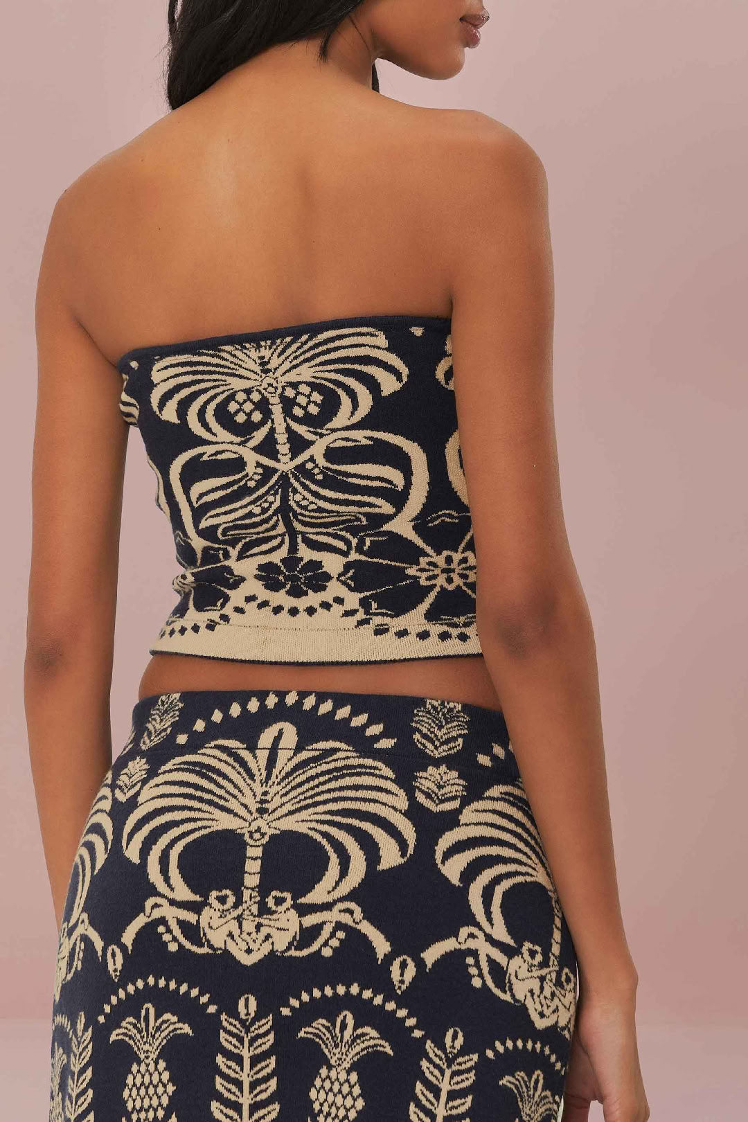 Ainika Tropical Top - Blue