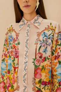 Chemise Garden Terrace - Rose