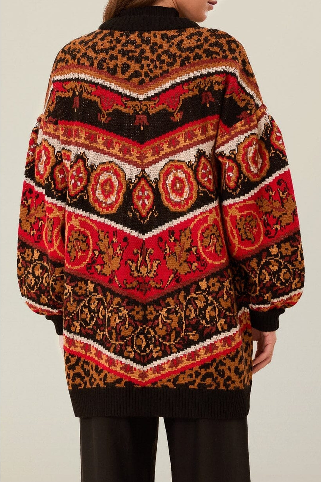 DJV_Ainika Tiles Cream Cardigans & Pulls - Ainika Tiles Cream