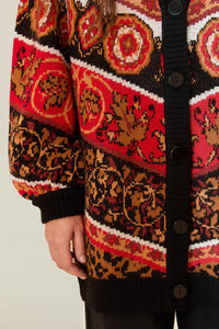 DJV_Ainika Tiles Cream Cardigans & Pulls - Ainika Tiles Cream