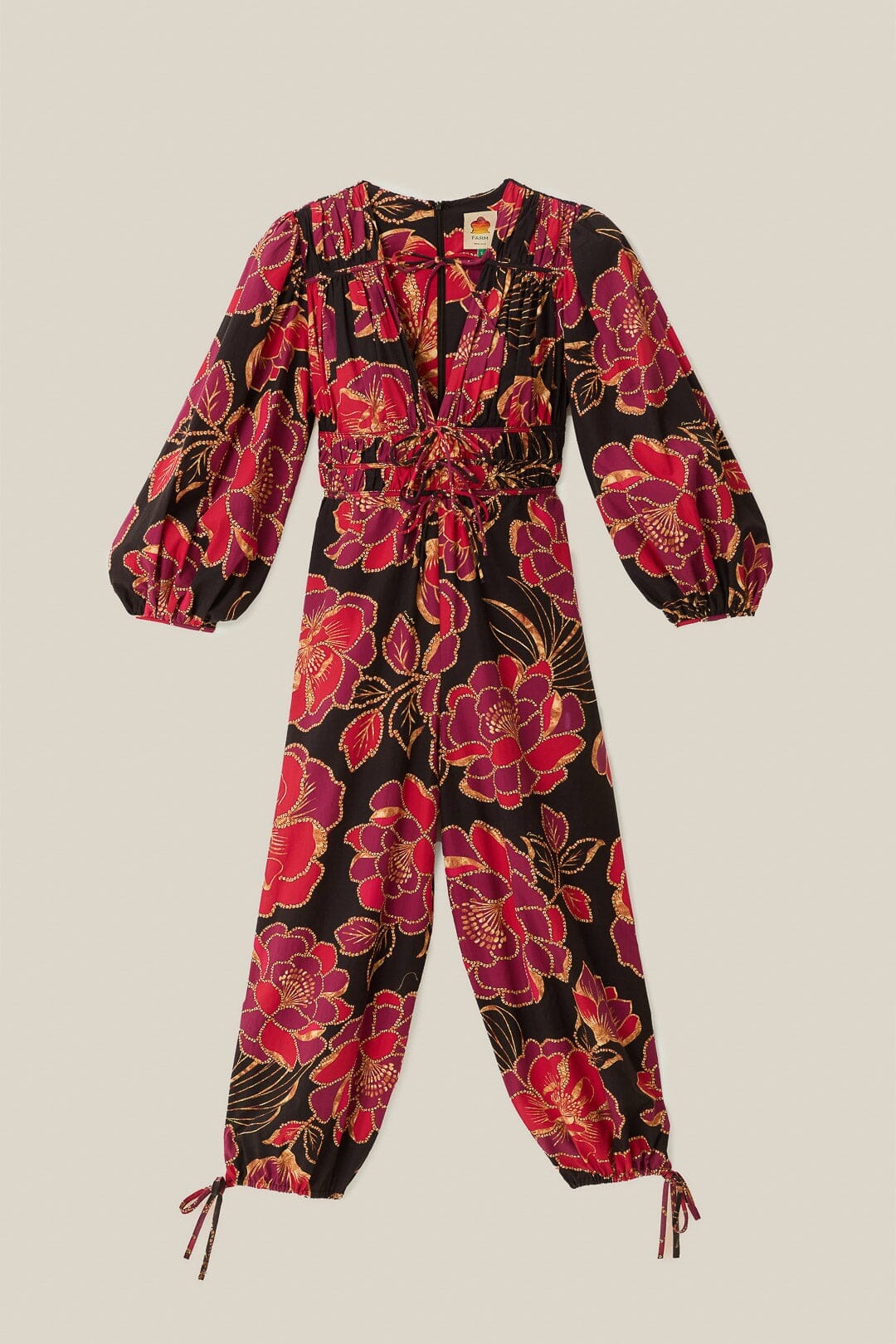 Combinaison Chita scintillante en coton - Noir