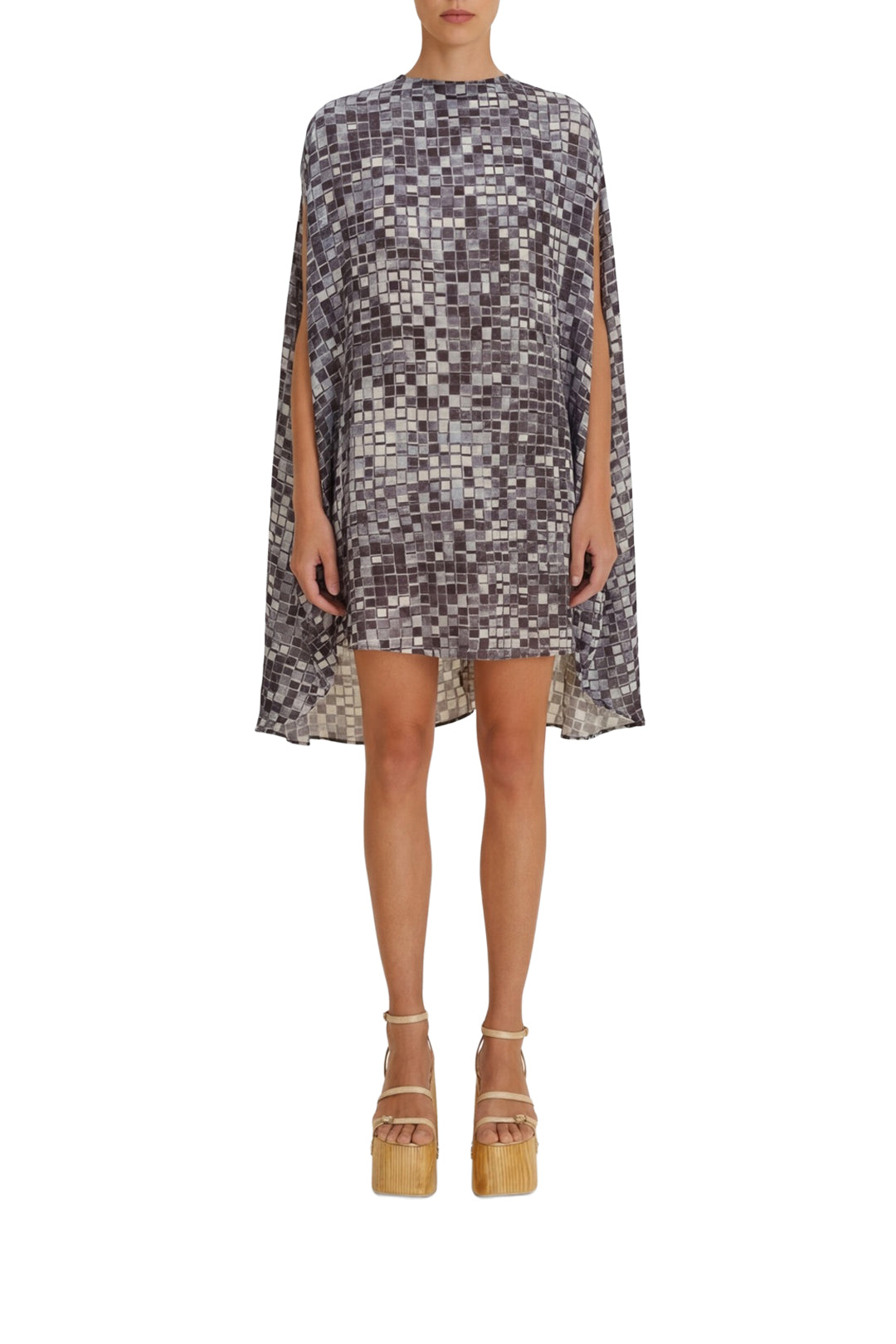 Robe courte Disco Ball - Bleu