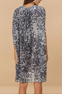 Robe courte Disco Ball - Bleu