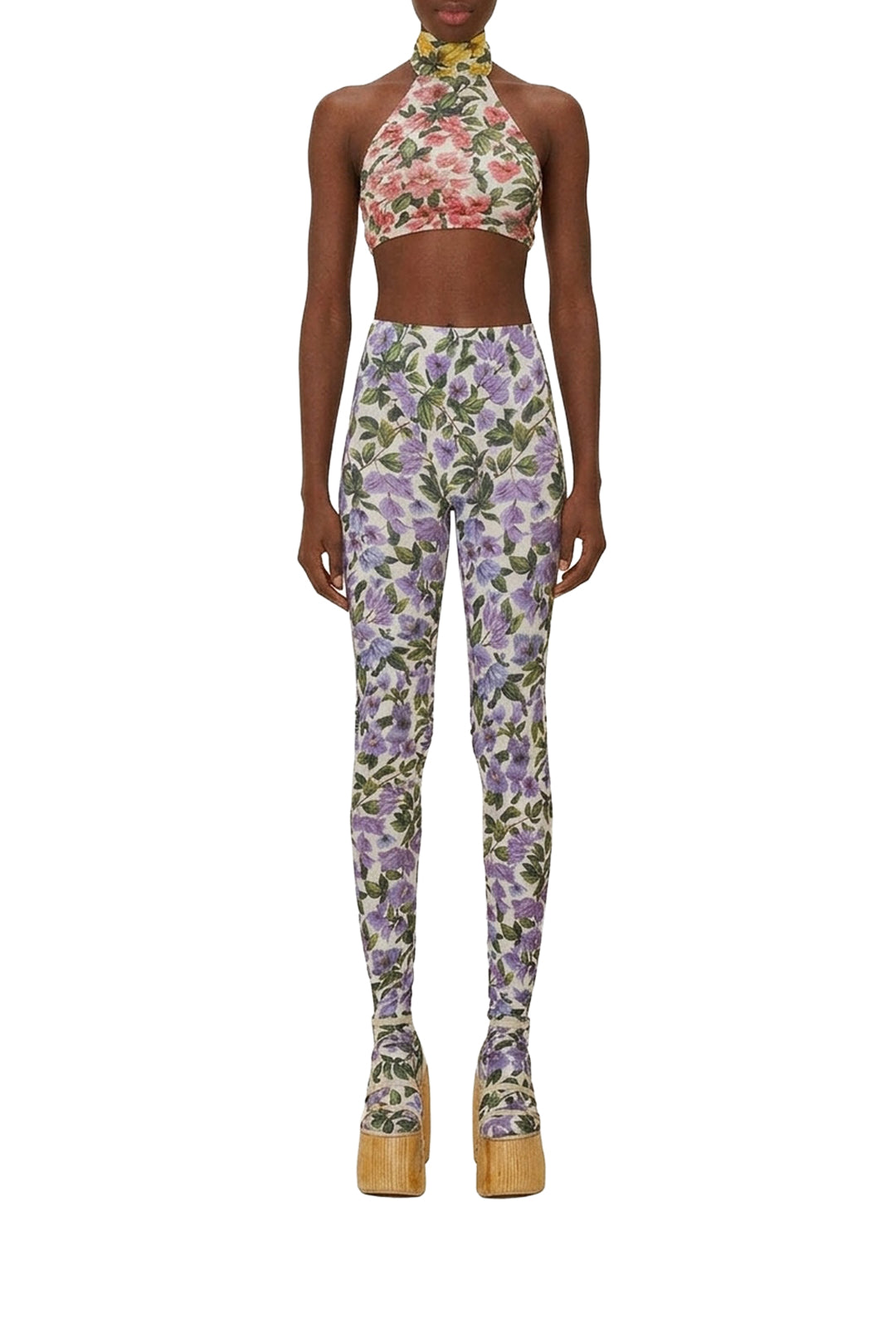 Bouganvillea trousers - White