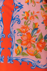 Jupe courte Sicily en coton - Orange