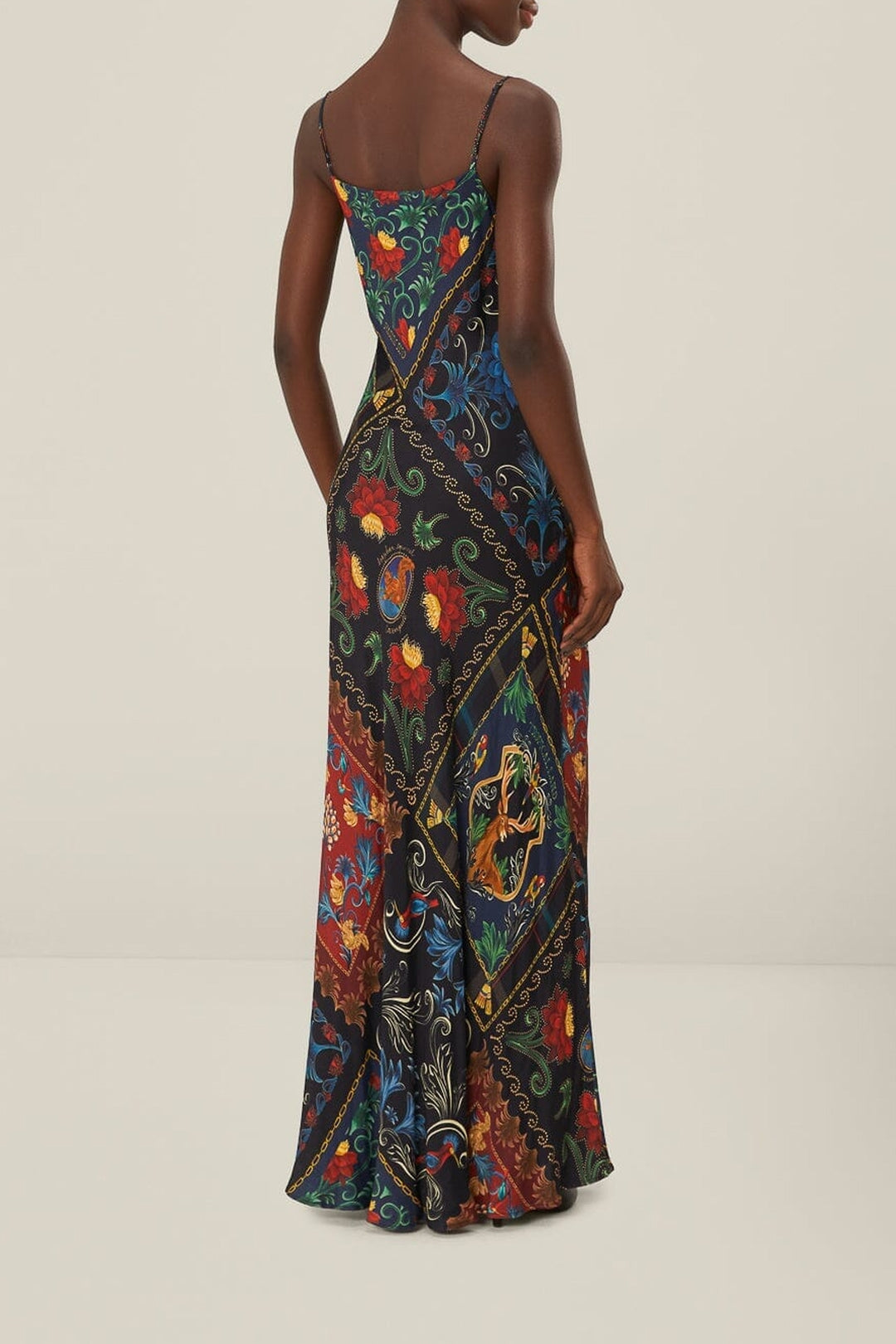 Arabesque maxi dress - Black