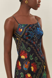 Arabesque maxi dress - Black
