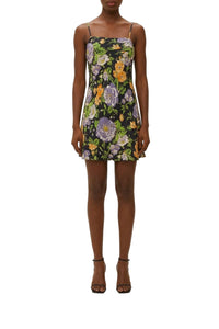DJV_Capri Floral Black Robes courtes - Capri Floral Black