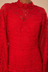 NEW_Red Robes longues - Red