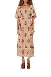 Rose Robe longue - Rose