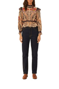 Classic Nature Sand Blouse - Classic Nature Sand