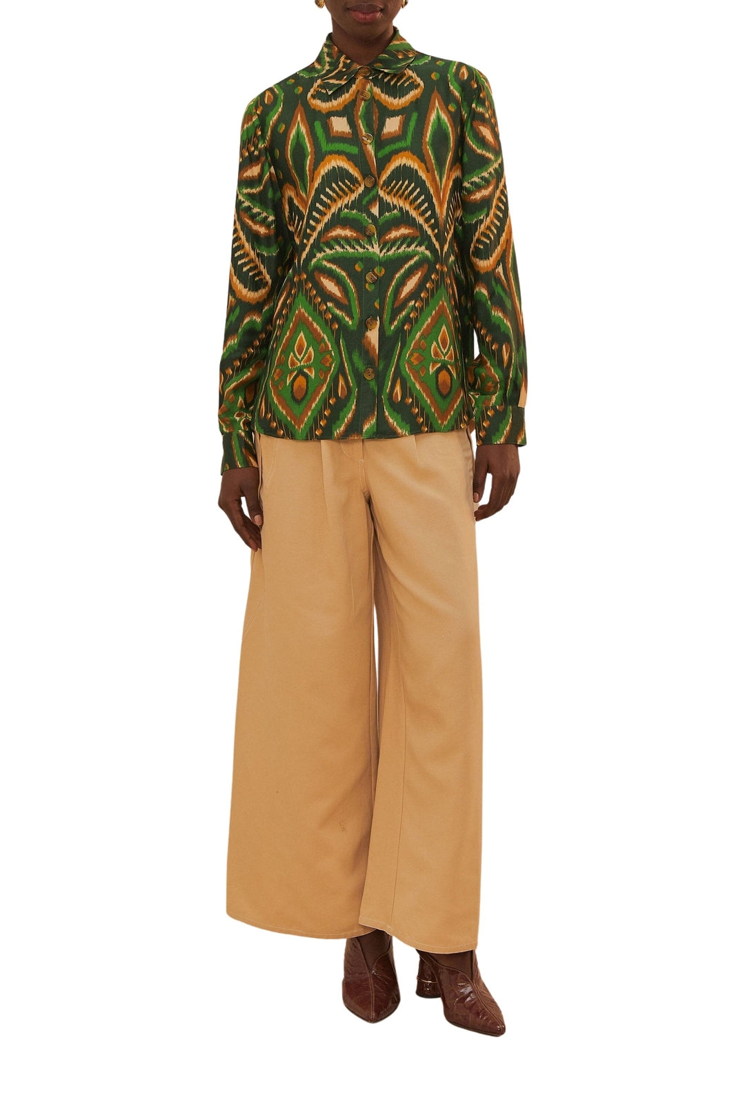 DJV_Pineapple Green Chemises & Blouses - Pineapple Green