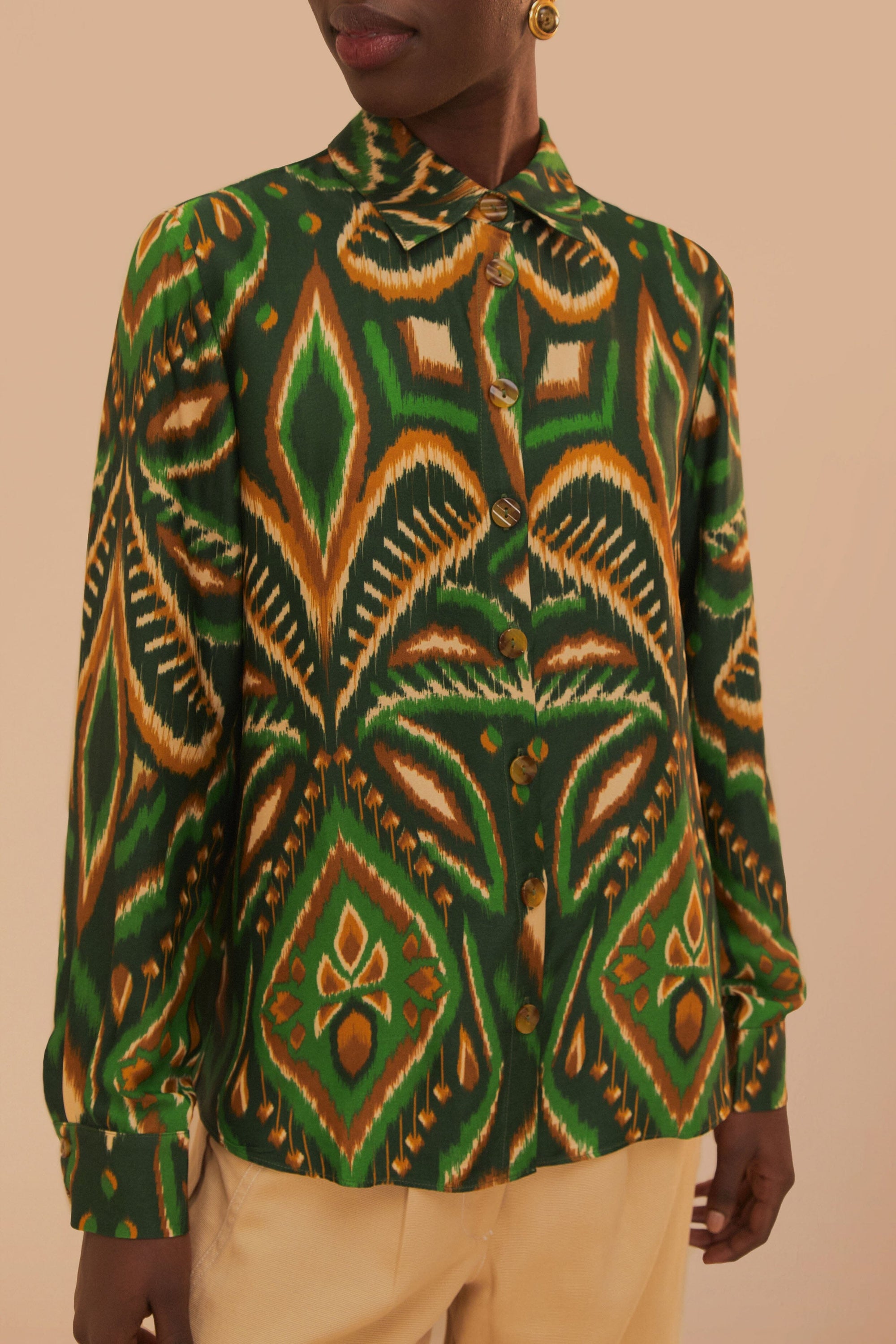 DJV_Pineapple Green Chemises & Blouses - Pineapple Green