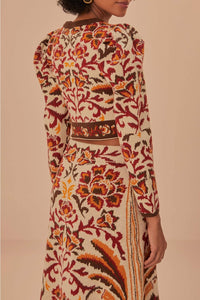 DJV_Toucans Scarf Cream Cardigans & Pulls - Toucans Scarf Cream