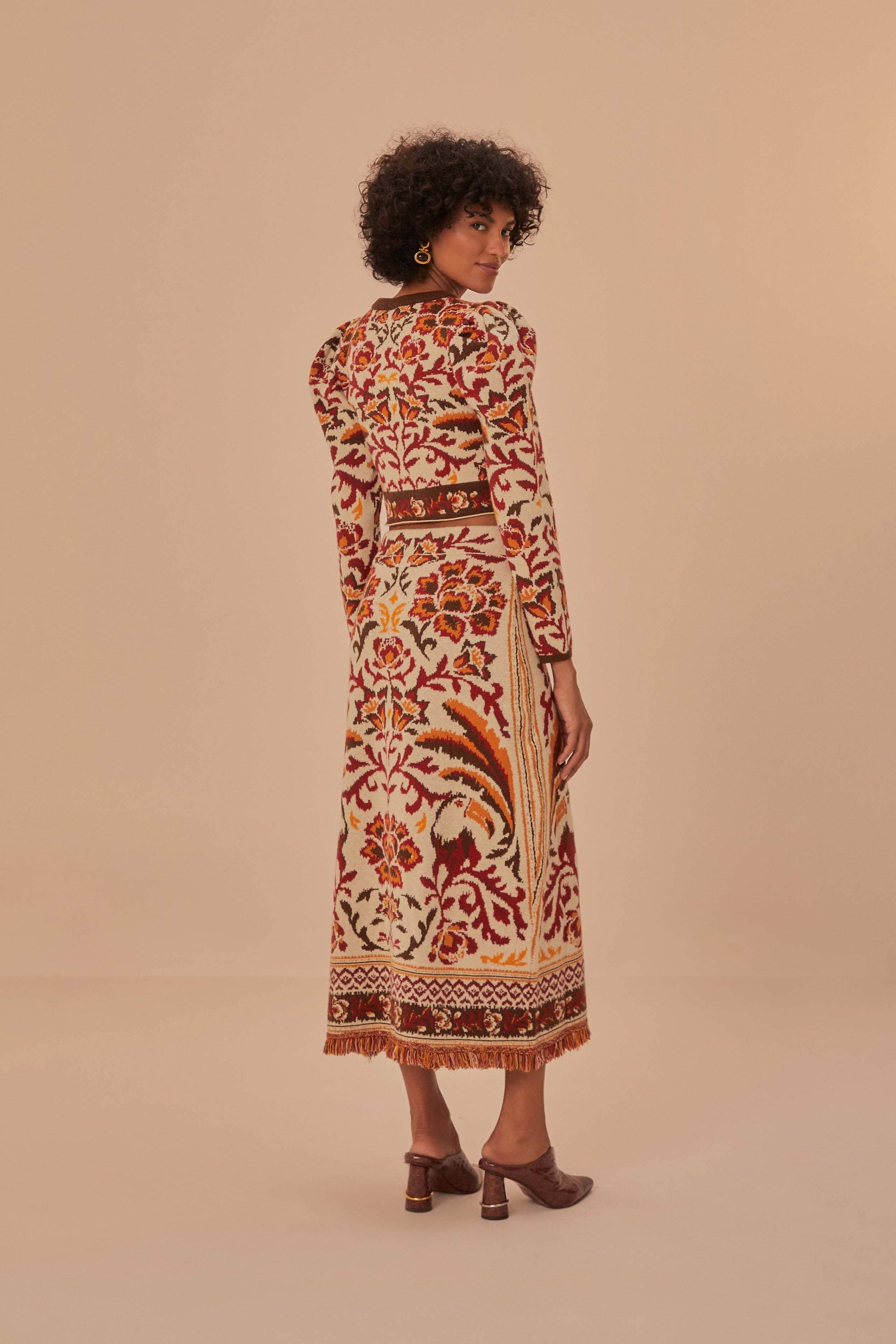 NEW_Toucans Scarf Cream Jupes & Shorts - Toucans Scarf Cream