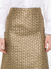Golden Hour Skirt - Gold