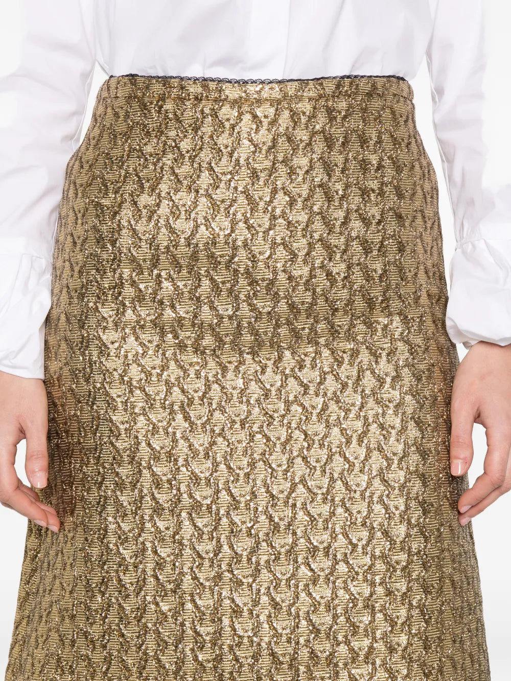 Golden Hour Skirt - Gold