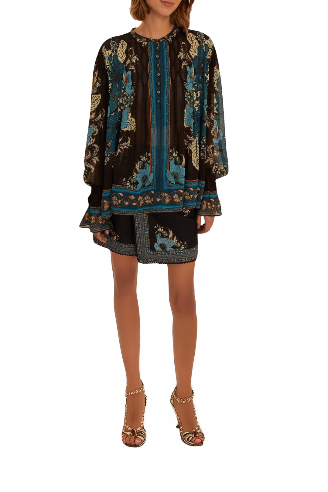 DJV_Blossom Black Jupes & Shorts - Blossom Black