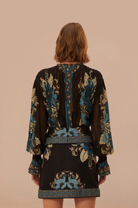 DJV_Blossom Black Jupes & Shorts - Blossom Black