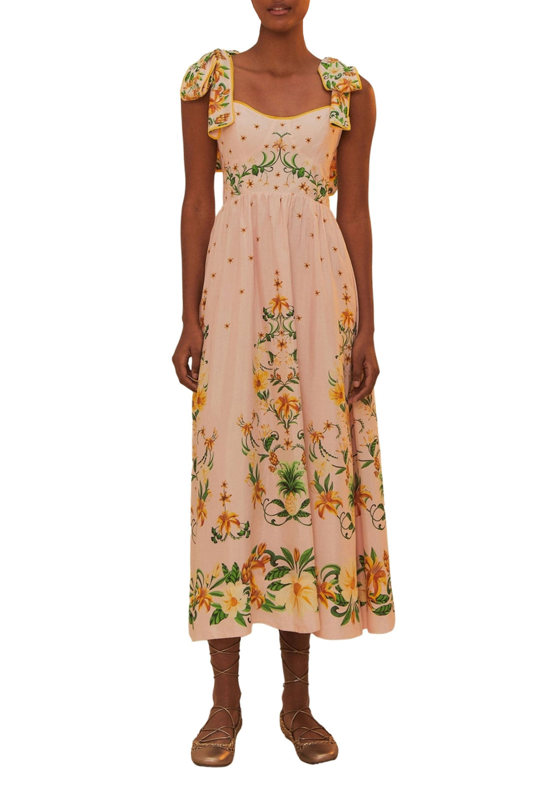 DJV_Botanical Pink Robes midi - Botanical Pink