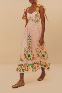 DJV_Botanical Pink Robes midi - Botanical Pink