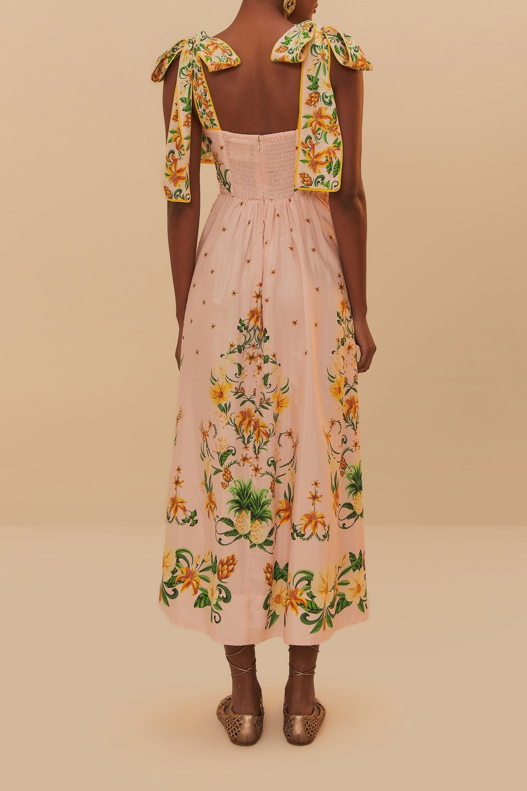 DJV_Botanical Pink Robes midi - Botanical Pink