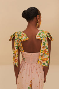 DJV_Botanical Pink Robes midi - Botanical Pink