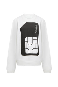 Long-sleeved jumper - Optic White