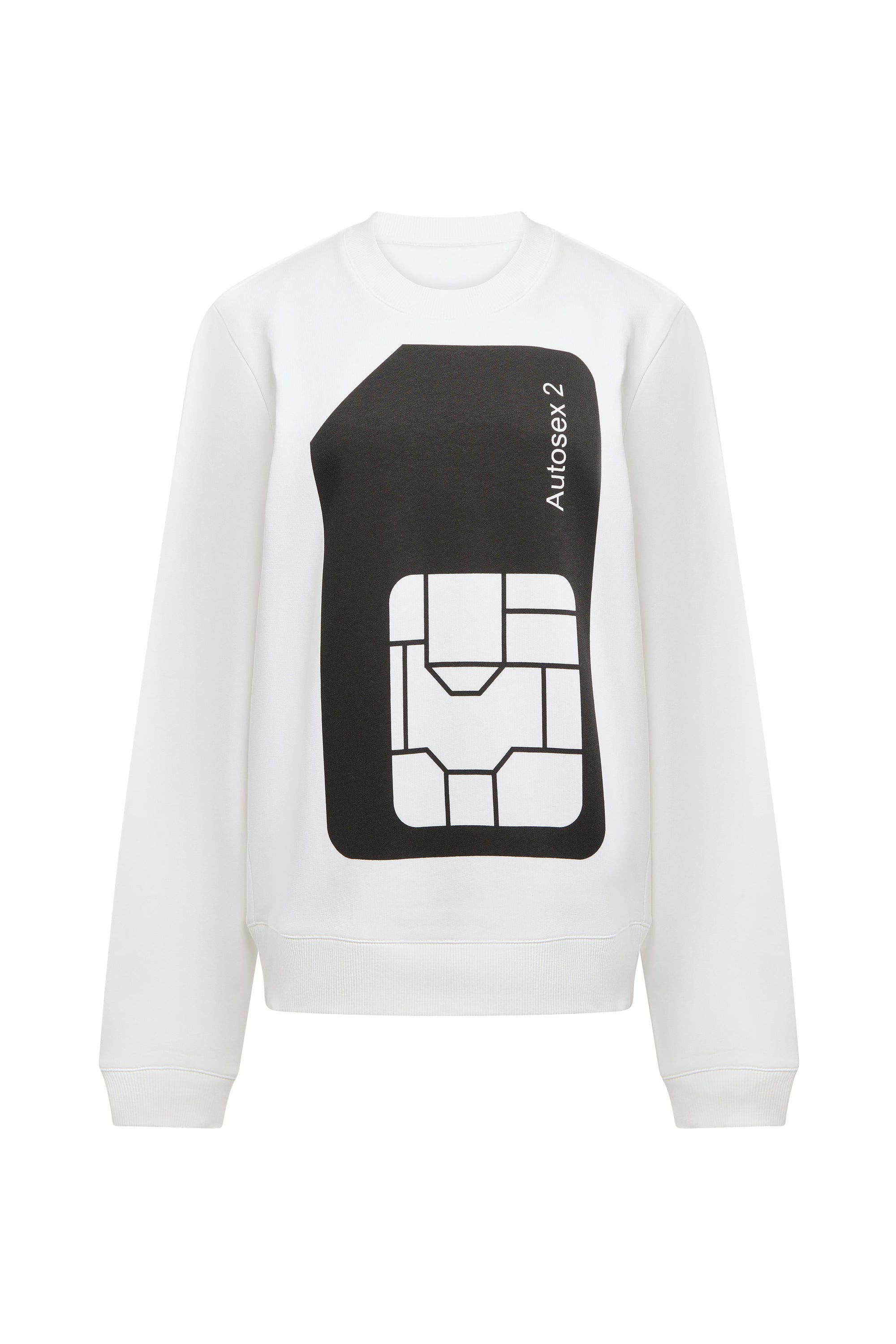 Long-sleeved jumper - Optic White