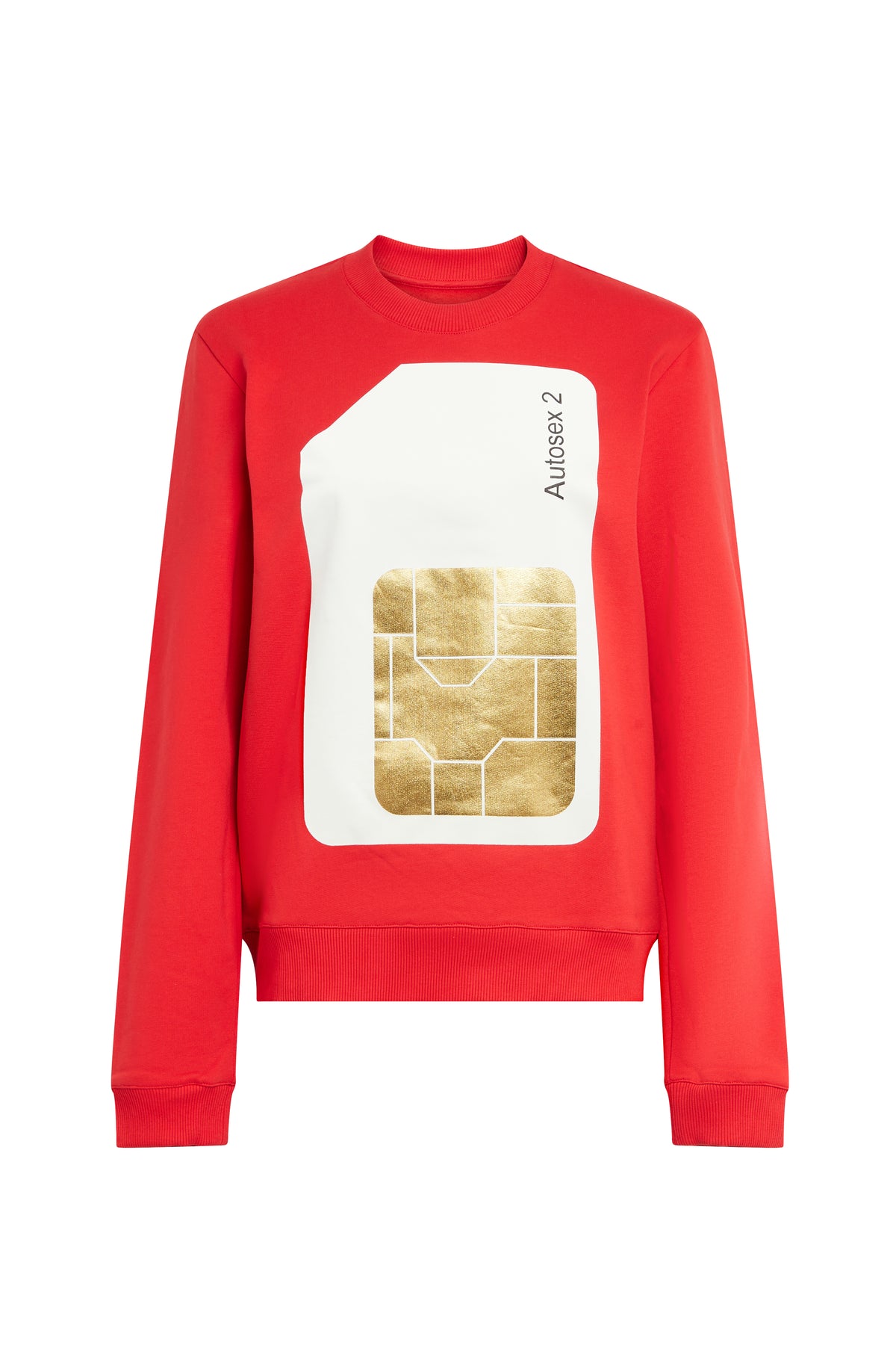 Pull à manches longues imprimé - Scarlet
