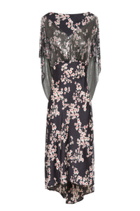 Robe pailletée à imprimé - Black Sakura