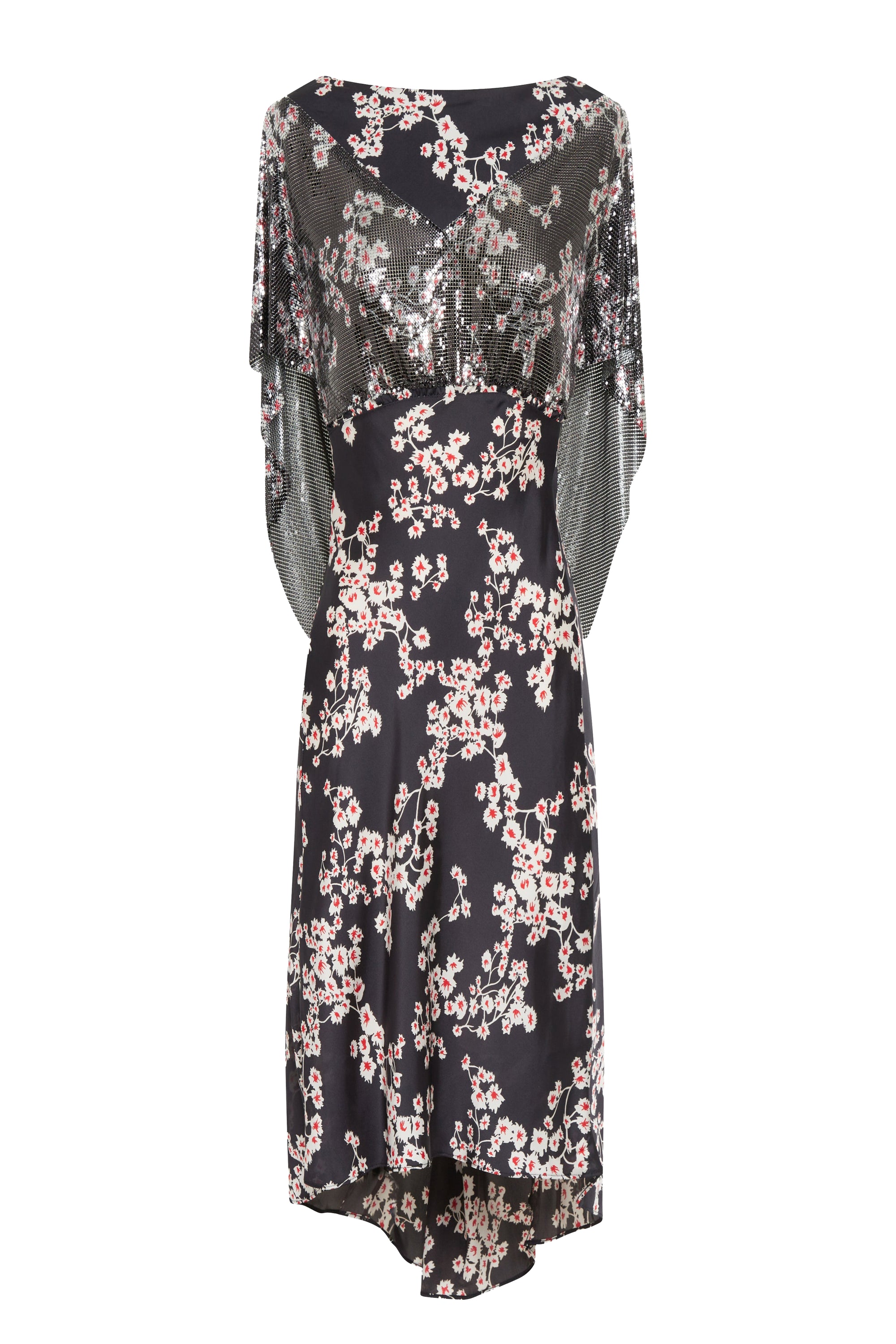 Robe pailletée à imprimé - Black Sakura