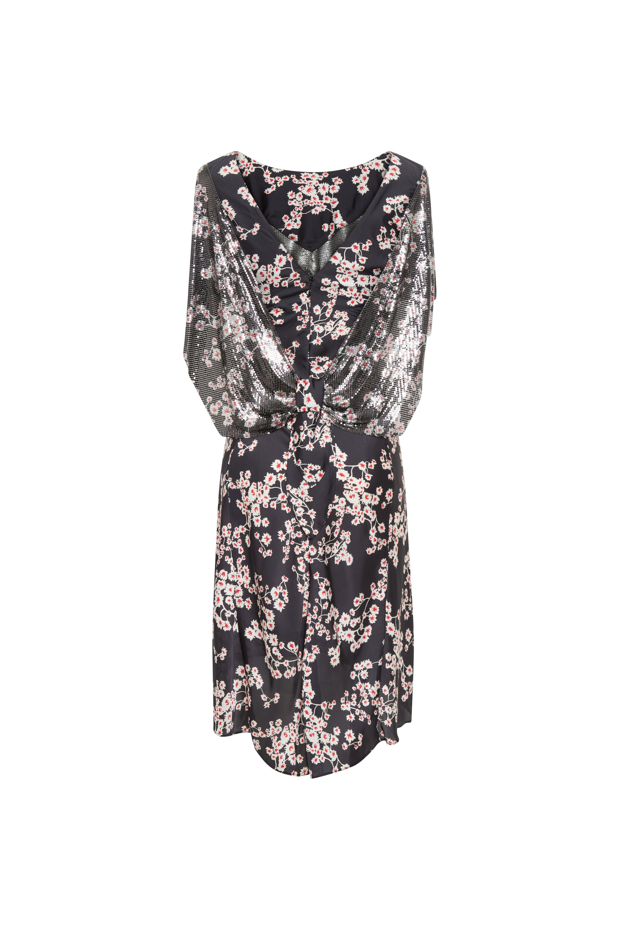 Robe pailletée à imprimé - Black Sakura